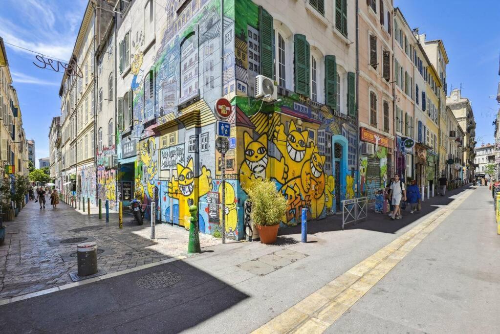 Charmant Logement Au Coeur Du Cours Julien مارسيليا المظهر الخارجي الصورة